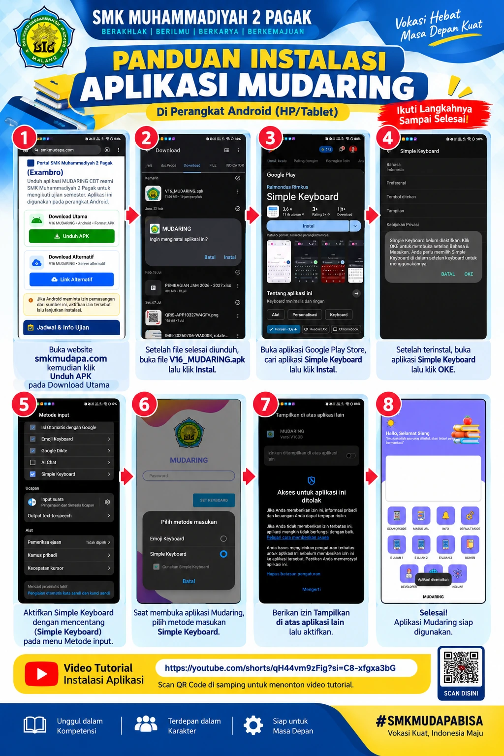 Panduan Instalasi Aplikasi MUDARING di Perangkat Android